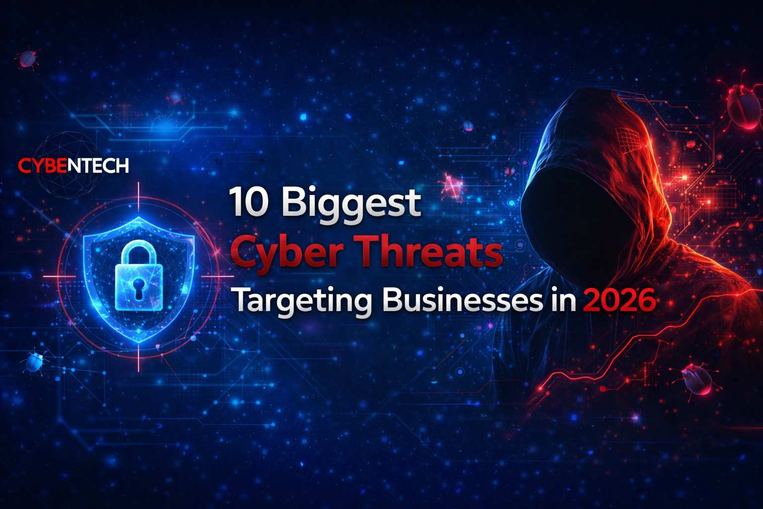 10 Biggest Cyber Threats Targeting Businesses in 2026 (And How to Stop Them)