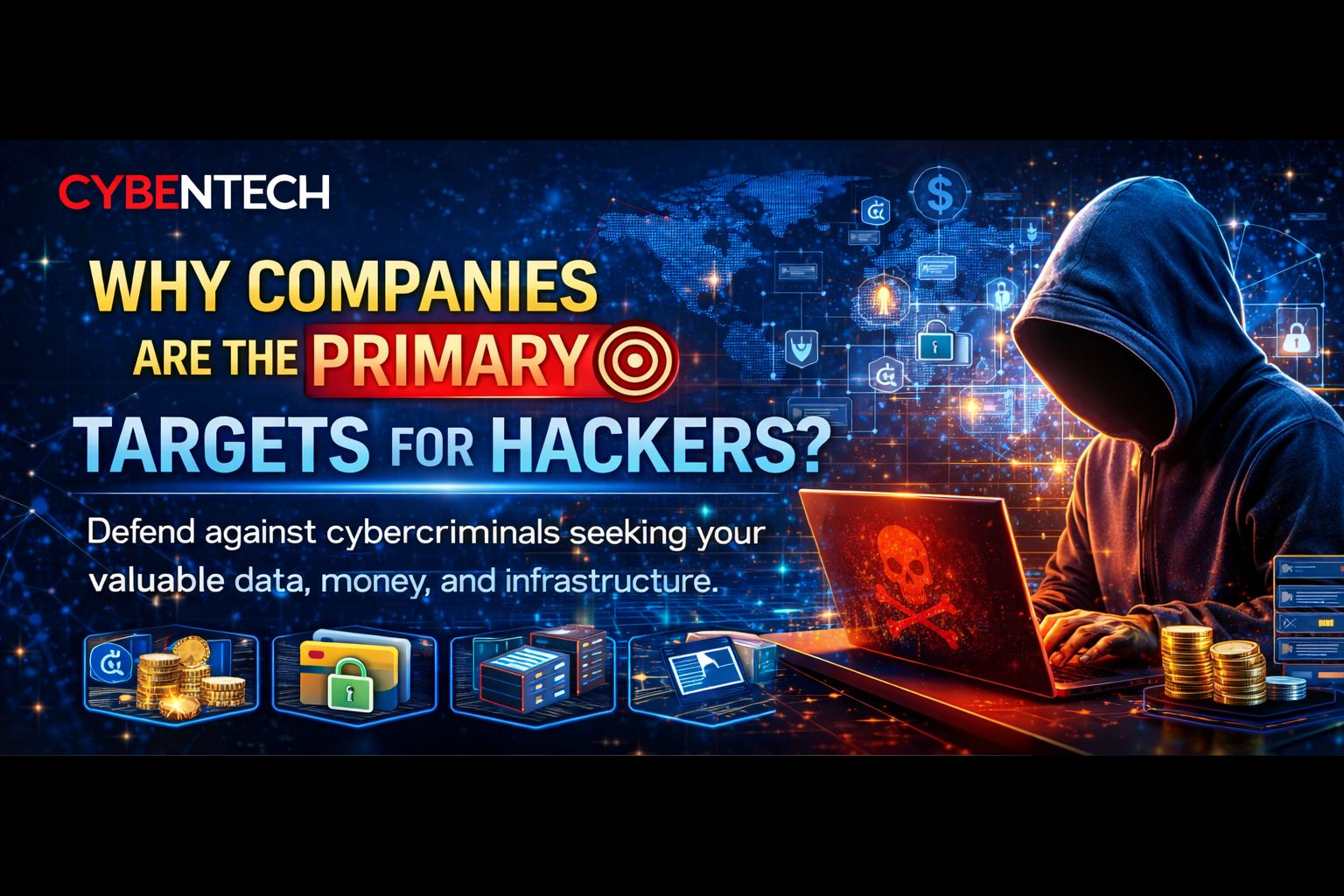 Why Companies Are the Primary Targets for Hackers?
